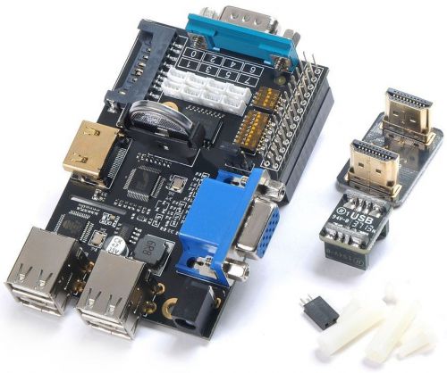 Multi Function Expansion Board RS232 HDMI RTC for Raspberry Pi Rev 2 Model B