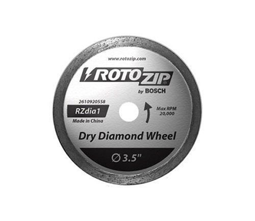 RotoZip RZDIA1 - Diamond 3-1/2&#034; Masonry Cut-Off Wheel
