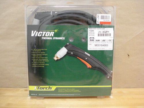 Victor thermal dynamics 7-5200 plasma cutter torch, 20&#039; lead, 20 to 80 amp (39d) for sale