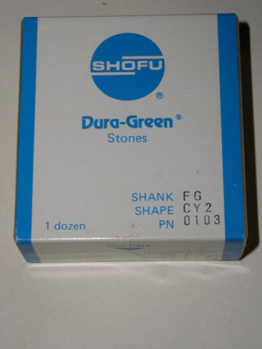 Shofu Dental Lab Dura Green Stones FG Shank CY2