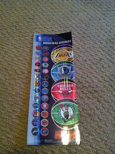 NBA Basketball Vending Stickers 250 With Display New