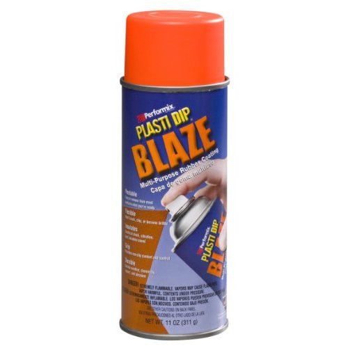 New ! set of 2 pcs!!! plasti dip blaze orange spray purpose rubber coating rims for sale