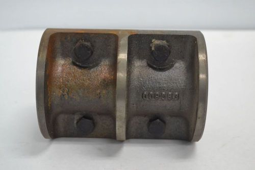 New dodge 009083 clamping type rigid ribbed steel 1 in bore coupling b262619 for sale