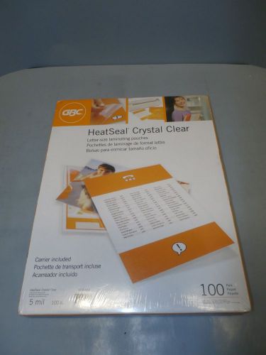 New GBC&amp;reg; GBC Laminating Pouch 5 mil Letter 9&#034;x11 1/2&#034; Clear. 100pack 3200403