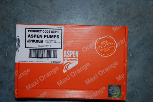 ASPMAXOUNI Aspen maxi orange pump kit univolt