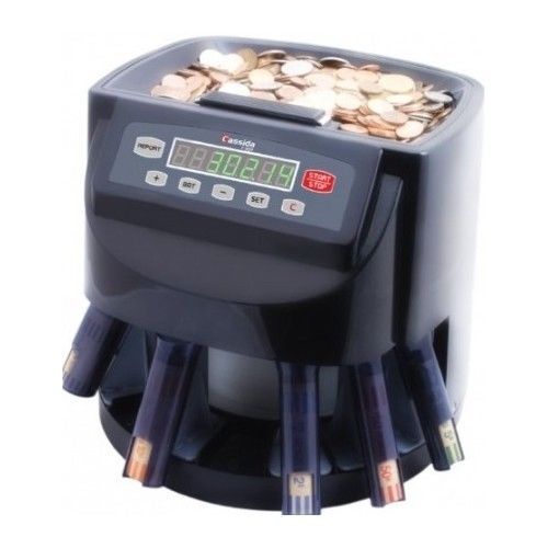Coin Change Counting Counter Sorter Wrapper Money Fast Automatic Handling Sortin
