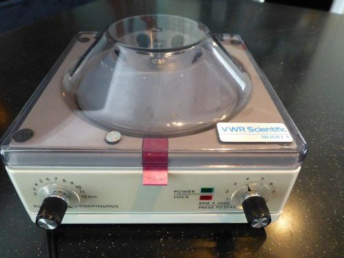 VWR Model V Microcentrifuge Microfuge centrifuge