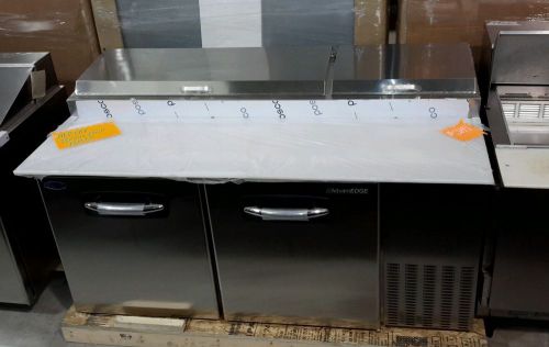 ***SALE*** Scratch and Dent Norlake NLPT67  Two Door 67&#034; Pizza Prep Table