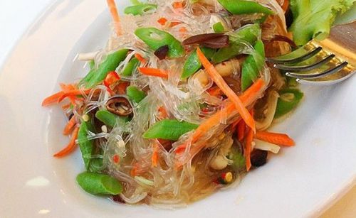 07 DIY Thai Food Cuisine Recipe Glass Noodle Pork Spicy Salad Delivery FREE