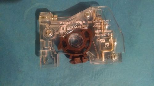 SCHNEIDER / SQUARE D - EXTERNAL AUXILIARY CONTACT - Model  #  9999SX6