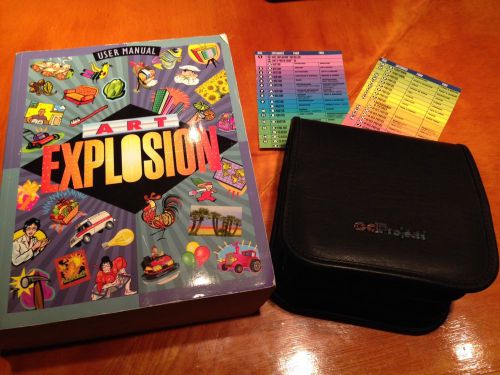 Art Explosion 600,00 Clip Art book and disks