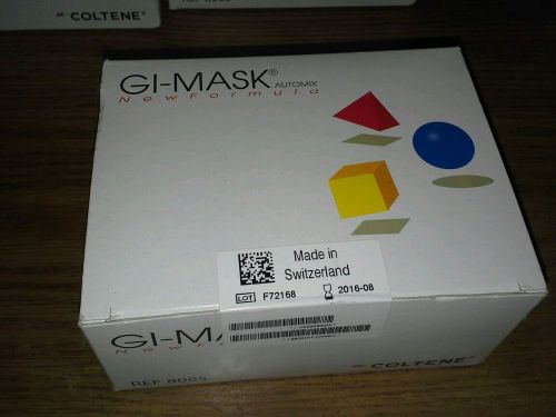 GI-Mask Automix by Coltene Whaledent:  2 - 50mL cartridges New in box