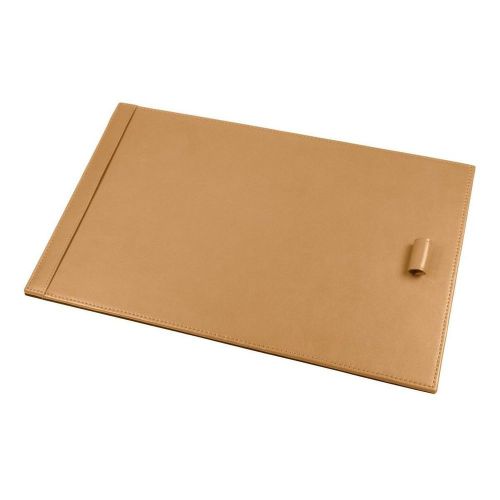 LUCRIN - A4 simple note pad 13.8x8.6 inches - Smooth Cow Leather - Natural
