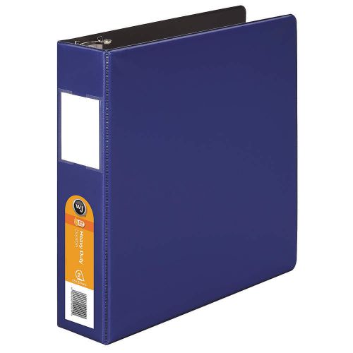 Heavy duty binder, d-ring, 2in, pc blue w384-44-7462pp for sale