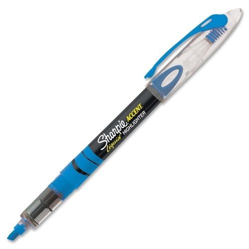 Sharpie Accent Pen-Style Liquid Highlighter -Chisel -Blue Ink - 1 Ea- SAN1754467