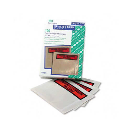 Quality Park Products Top-Print Self-Adhesive Packing List Envelope, 100/Box