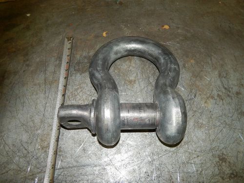 Crosby 25 ton screw pin anchor shackle 1-3/4&#034; bolt for sale
