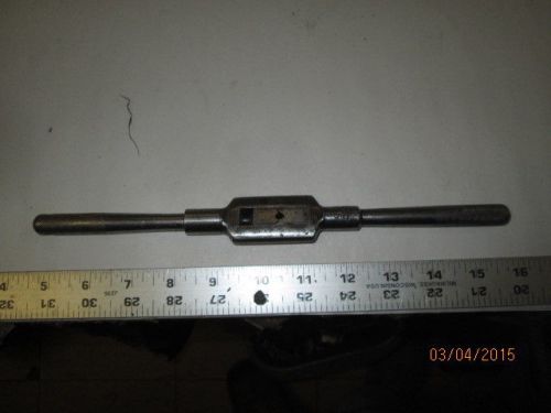 MACHINIST LATHE MILL Machinist Greenfield # 5 Tap Wrench for Threading Thread