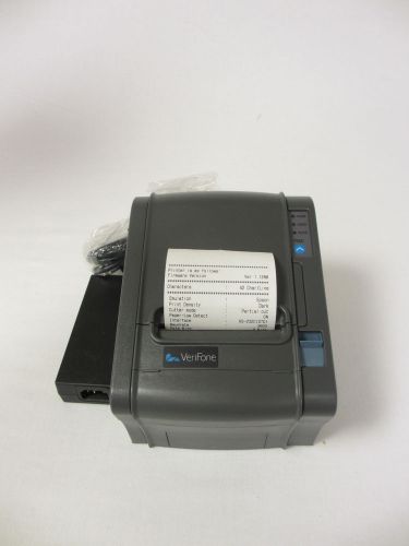 VeriFone RP-300 POS Thermal RP300 Receipt Printer for Ruby, Topaz, refurbished