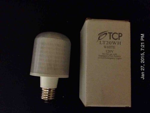 NEW NEW  TCP LT20WH  88 LED BLUB NEW OLD STOCK  WHITE BOX ONLY 5 WATTS