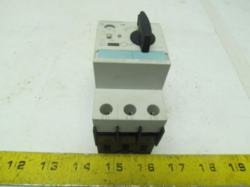 Siemens 3rv1021-0ka10 motor starter relay contactor circuit breaker 0.9-1.25a for sale