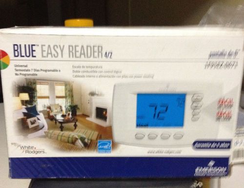 WHITE ROGERS BLUE EASY READER  PROGRAMMABLE OR NON PROG THERMOSTAT