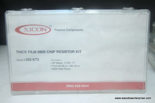 XICON PASSIVE THICK FILM 0805 CHIP RESISTOR KIT 292-KT3