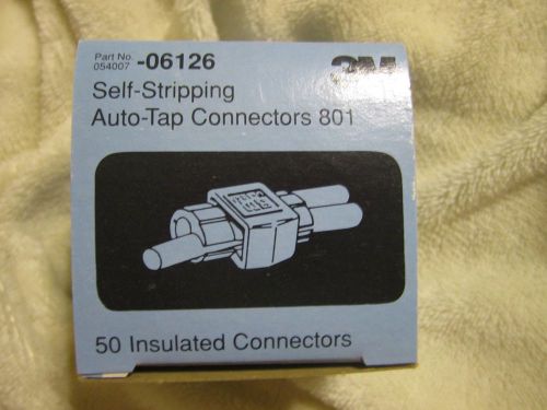 3m scotchlok self stripping electrical tap connectors 801 50 count for sale