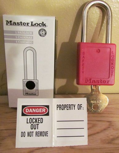 Master lock 410 series zenex lockout/tagout padlock, keyed different, 1-3/4&#034; ... for sale