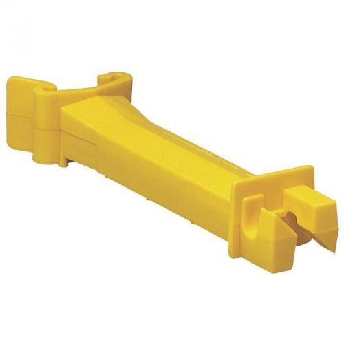 25/Bag Extension Insulator, For Use With T-Posts, Polyethylene, Yellow ZAREBA