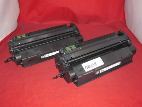 (Lot 2) Q2613X Genuine HP Black Toner Open Box LJ 1300  1300n  1300xi