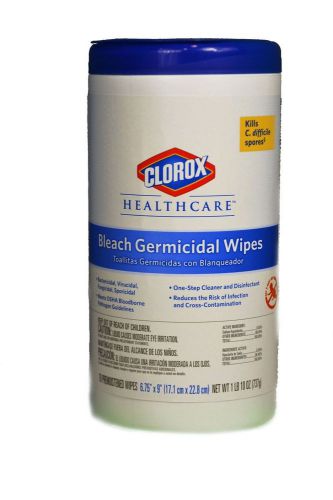 Clorox 35309 healthcare bleach germicidal wipe (70 count) for sale