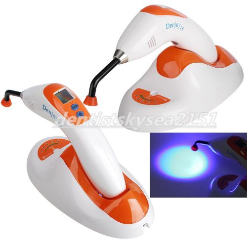 Dental cordless led curing light lamp 2200mw powerful light curing unit denjoy-6 for sale