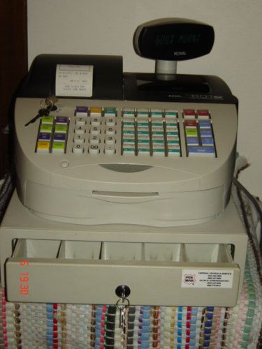 electronic cash register royal 601 SC used