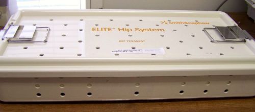 Smith &amp; nephew elite hip arthroscopy system storage/sterilization caddy for sale