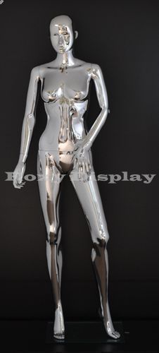 Unbreakable Female Plastic Durable Mannequin Display Dress Form PS-BF3/F2-S