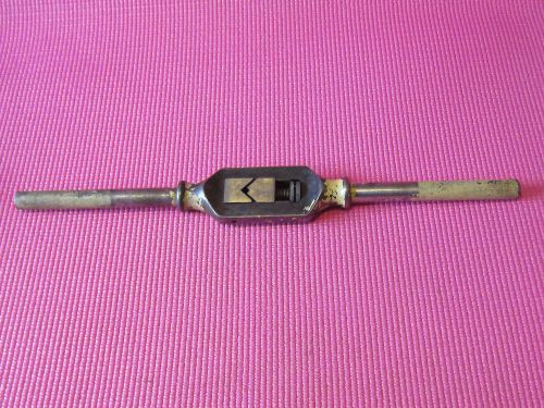 Vintage Russell Mfg. #3 Machinist Tap Wrench Handle - Greenfield, Mass 16&#034;l