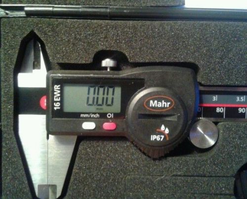 Marcal 6&#034; digital caliper ip67 with hard case for sale