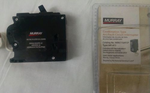 887621216085Murray MPA115AFCP 15-Amp Single Pole 120-volt Plug-On Combination AF