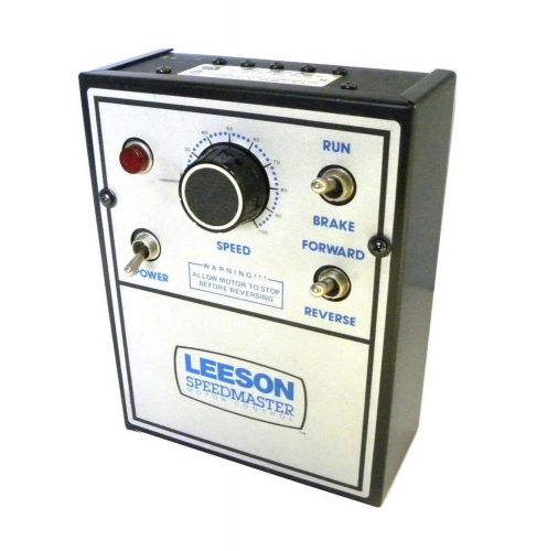 LEESON ELECTRIC 174308.00 SPEEDMASTER MOTOR CONTROL - SOLD AS IS