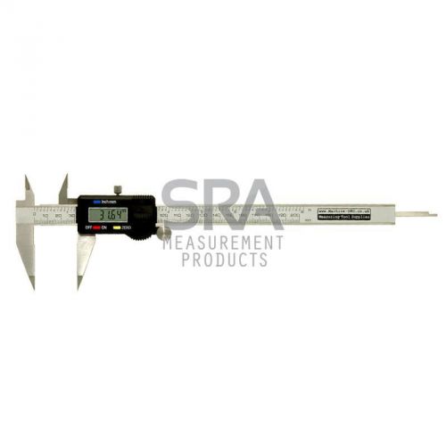 8&#034; (200mm) digital calipers with fine pointed jaws for sale