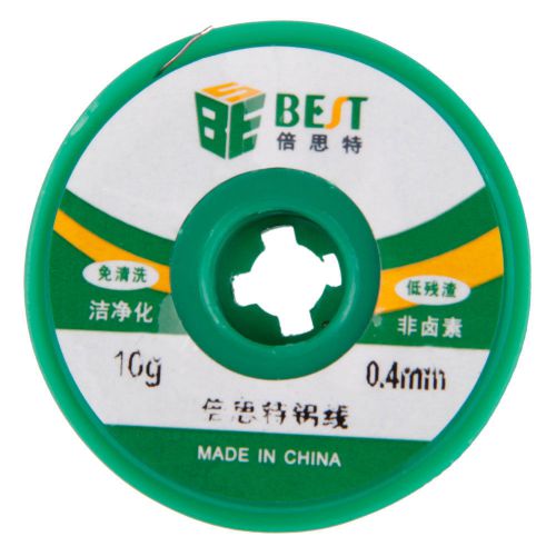 New 0.4mm 10g new tin lead melt rosin core solder soldering wire roll best for sale