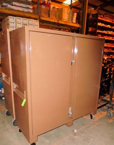 Knaack 109 jobmaster 60&#034; x 24&#034; x 57&#034; storage job box reconditioned no casters for sale