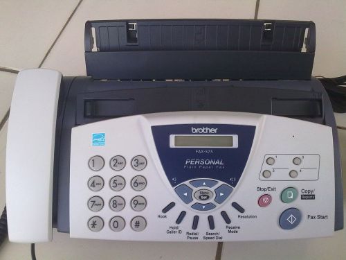 USED *Great Condition* Brother FAX-575 Plain Paper Thermal Copier Fax