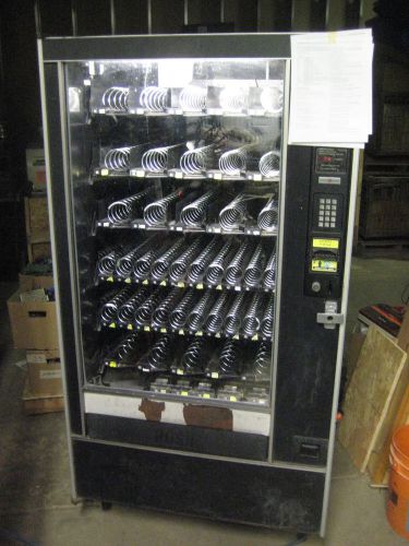Automatic products studio 3 chill spiral snack vending machine 45 spots, works! for sale