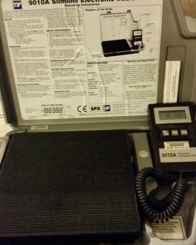 TIF9010A Slimline Refrigerant Electronic Charging/Recover Scale USA Seller