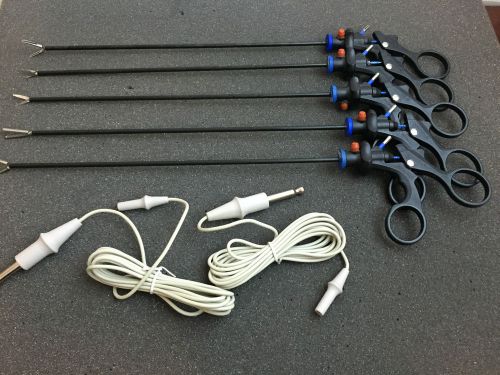 7-piece set olympus clickline® rotating laparoscopic instrument electrosurgical for sale