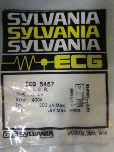 ECG5457 Silicon Controlled Rectifier S.C.R., 4A (Lot of 1)