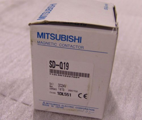 Magnetic contactor Mitsubishi SD-Q19 unused