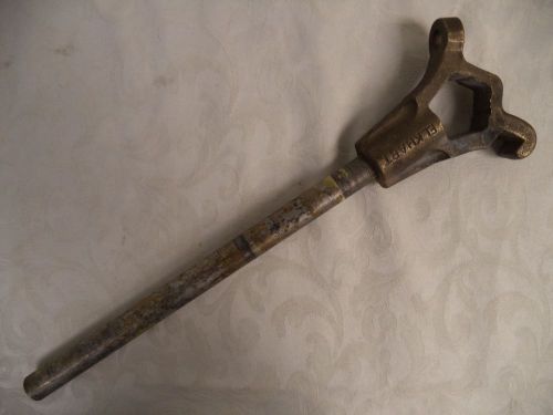 Vintage elkhart fire hydrant wrench tool s454 spanner firefighter firefighting for sale